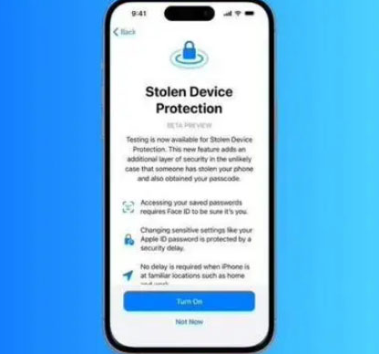 贵定苹果授权维修店分享被盗设备保护功能开启方法 