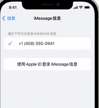 贵定apple维修iPhone上无法正常发送iMessage信息 