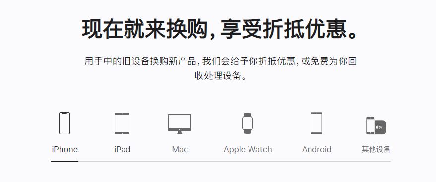 贵定苹果手机维修分享iPhone以旧换新的去处 